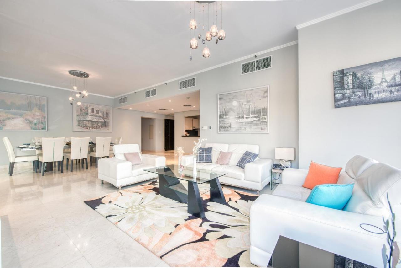 Maison Privee - Big, Bright, Luxury Marina Views Apt Next To Beach Dubái Exterior foto