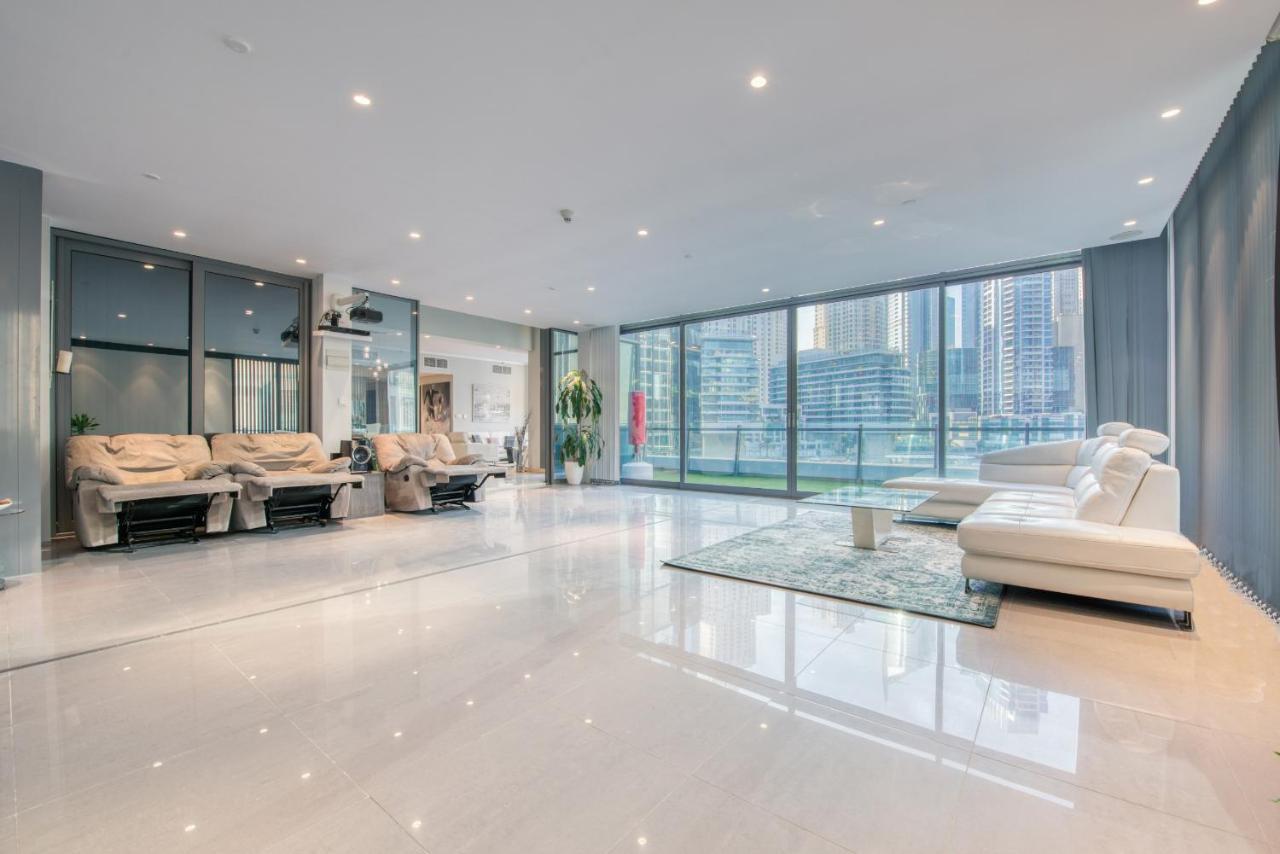 Maison Privee - Big, Bright, Luxury Marina Views Apt Next To Beach Dubái Exterior foto
