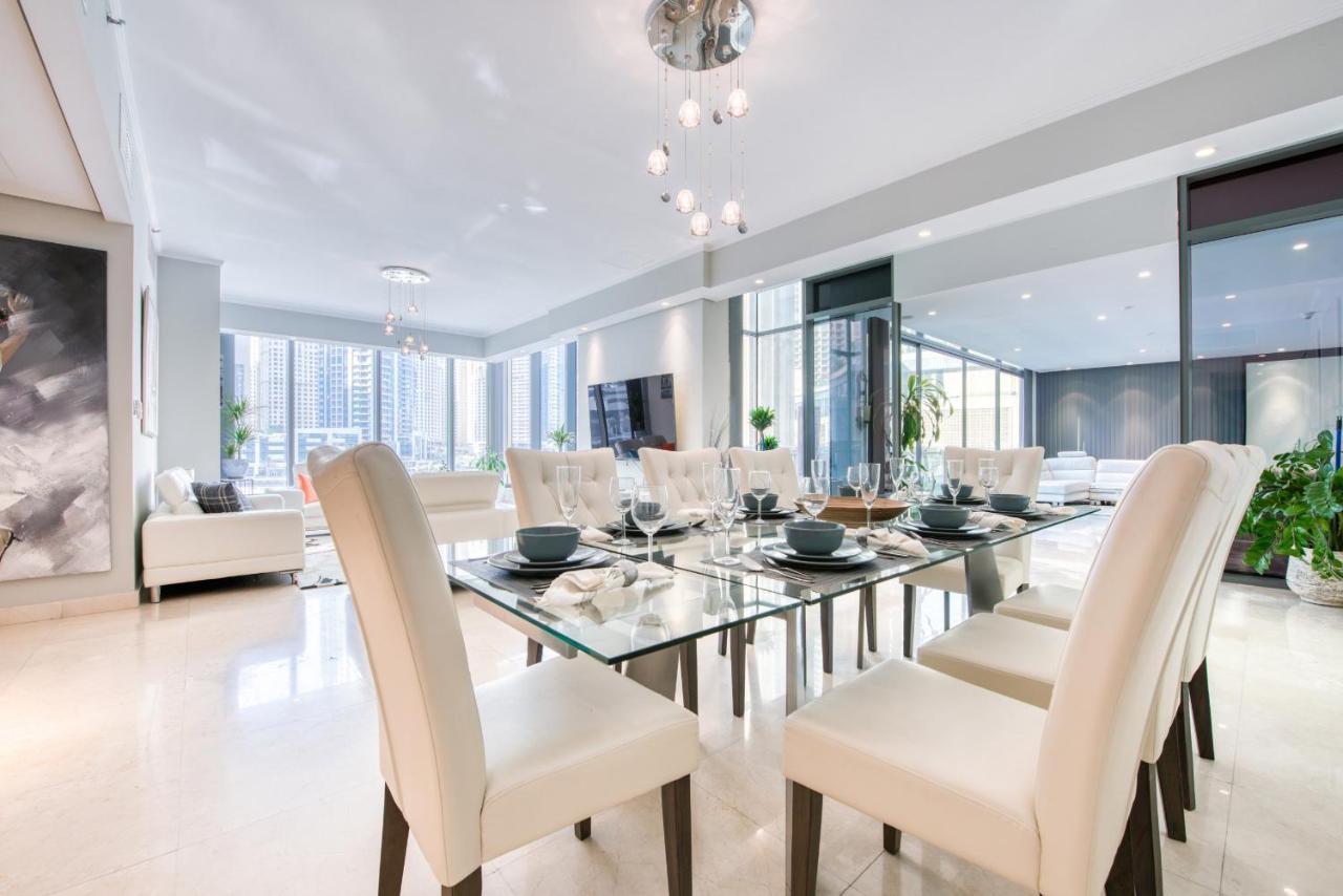 Maison Privee - Big, Bright, Luxury Marina Views Apt Next To Beach Dubái Exterior foto