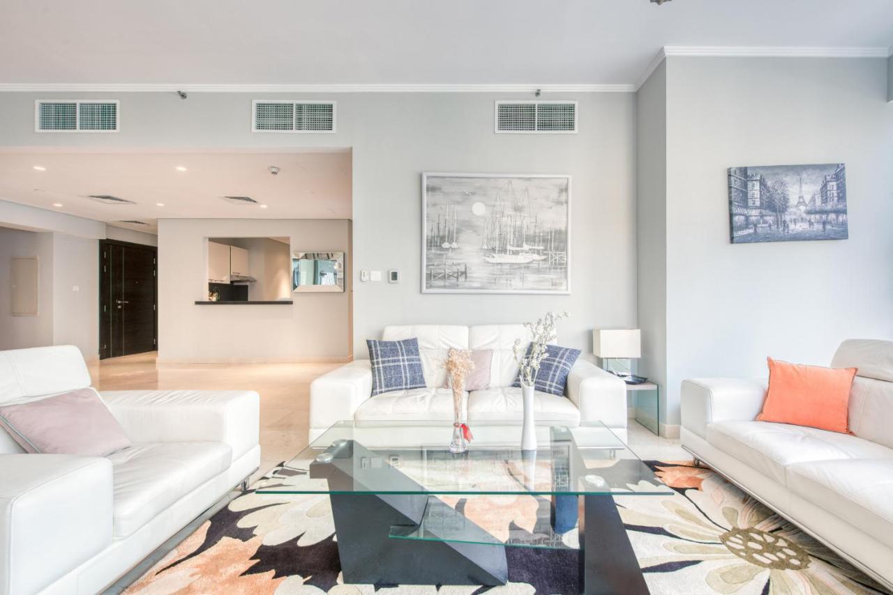 Maison Privee - Big, Bright, Luxury Marina Views Apt Next To Beach Dubái Exterior foto