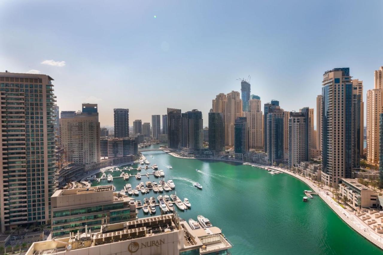 Maison Privee - Big, Bright, Luxury Marina Views Apt Next To Beach Dubái Exterior foto