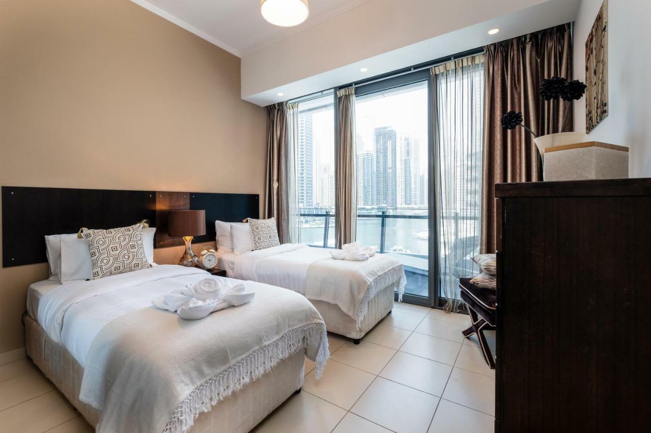 Maison Privee - Big, Bright, Luxury Marina Views Apt Next To Beach Dubái Exterior foto