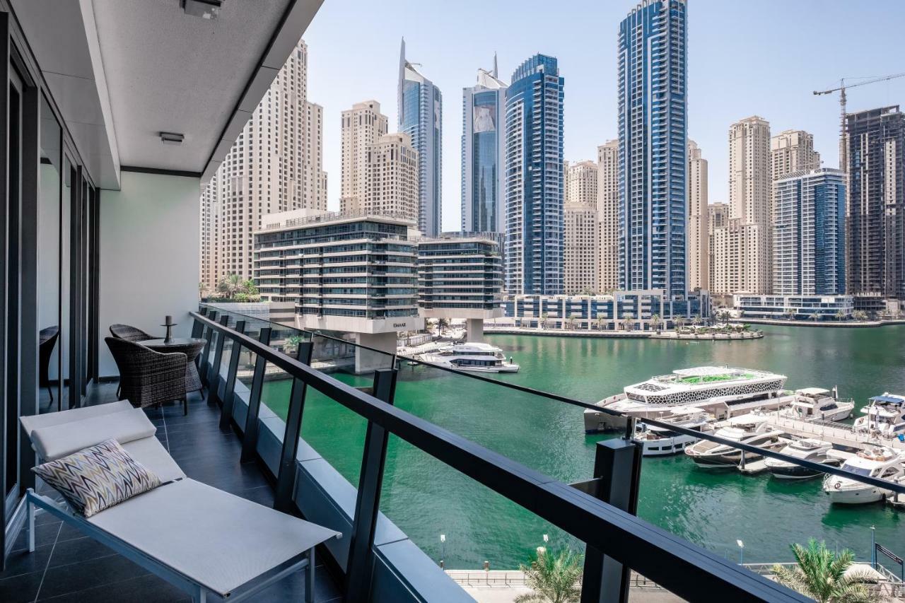 Maison Privee - Big, Bright, Luxury Marina Views Apt Next To Beach Dubái Exterior foto