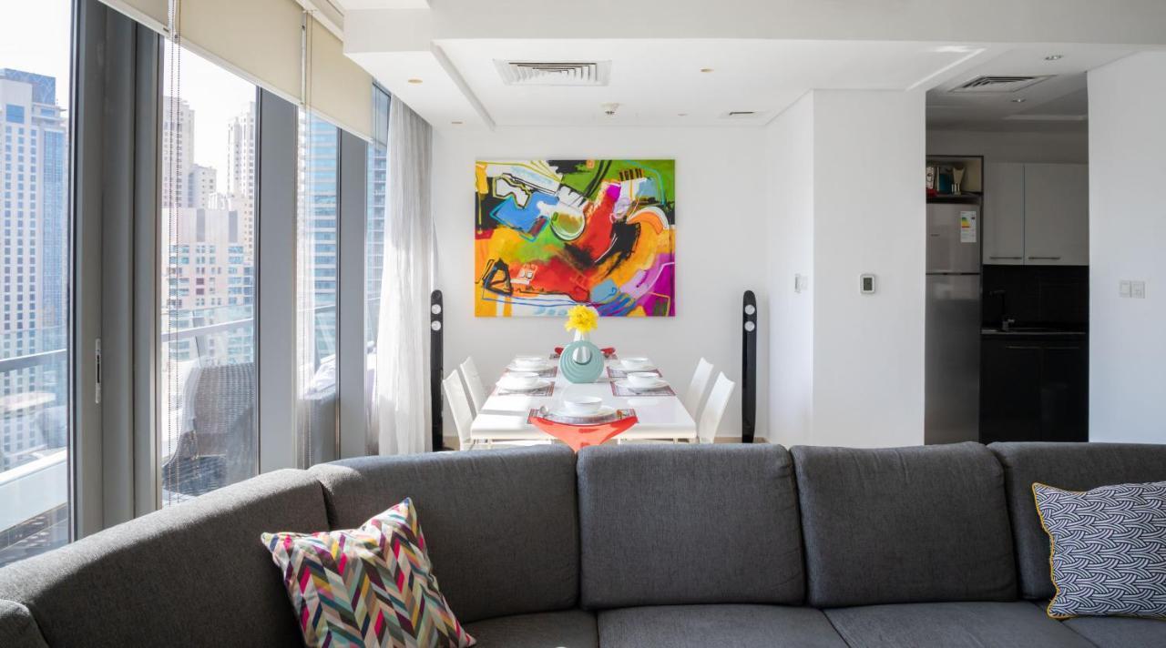 Maison Privee - Big, Bright, Luxury Marina Views Apt Next To Beach Dubái Exterior foto